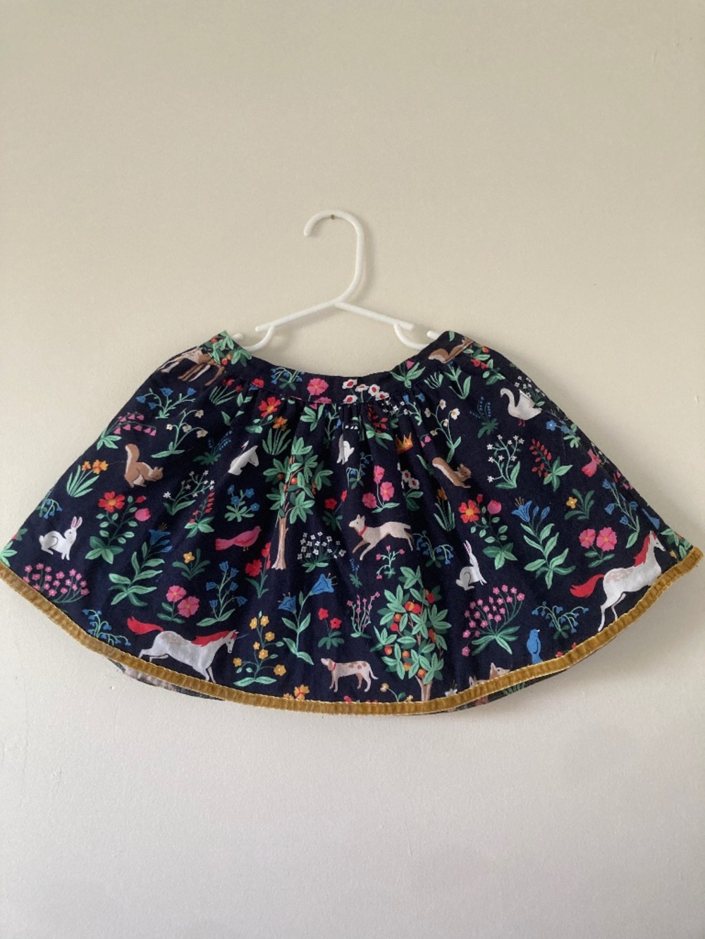 Mini Boden Unicorn skirt